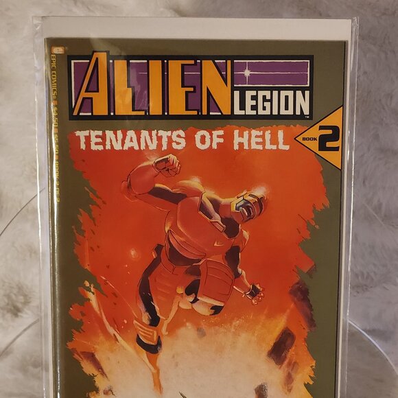 Alien Legion: Tenants of Hell Book #2 (1991) Epic Comics, Larry Stroman - Picture 11 of 11